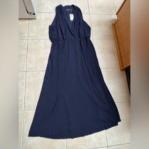 Lauren Ralph Lauren Navy Maxi Dress